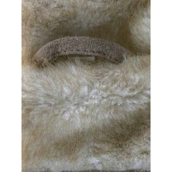 Vintage Women's Suede Leather Coat Jacket L Western Fur New York Classics Brown - Picture 14 of 16